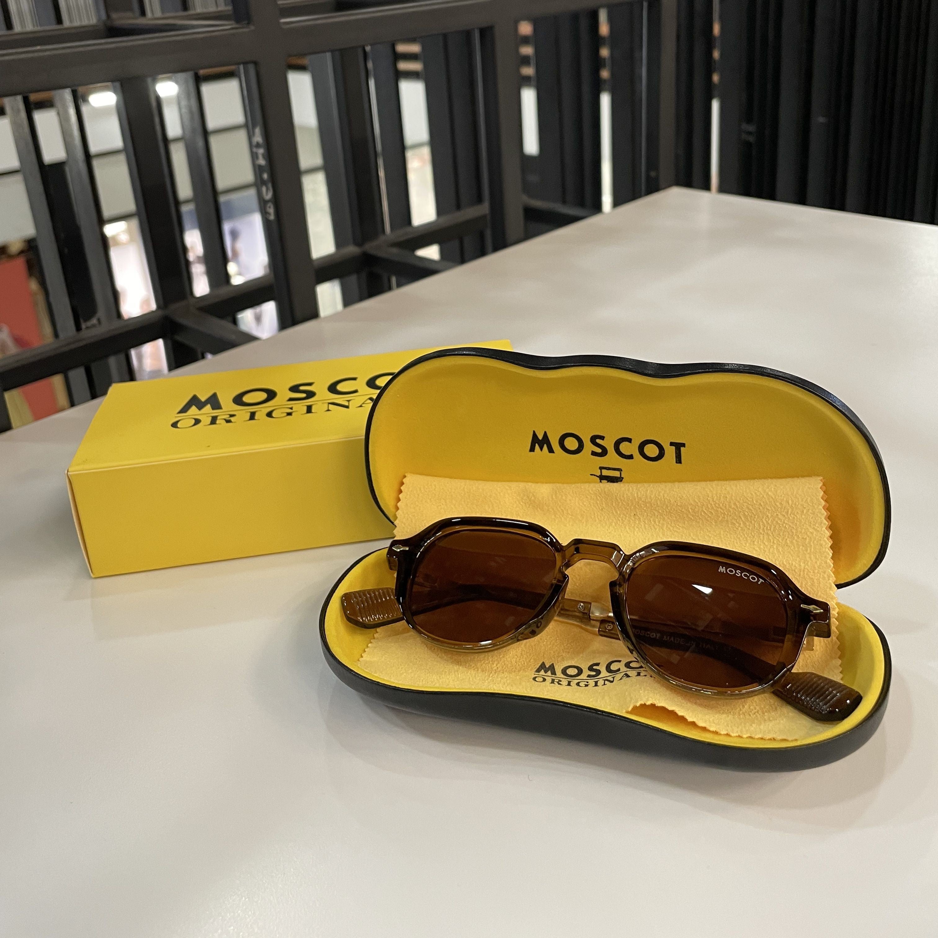 Lunettes Moscot Brun