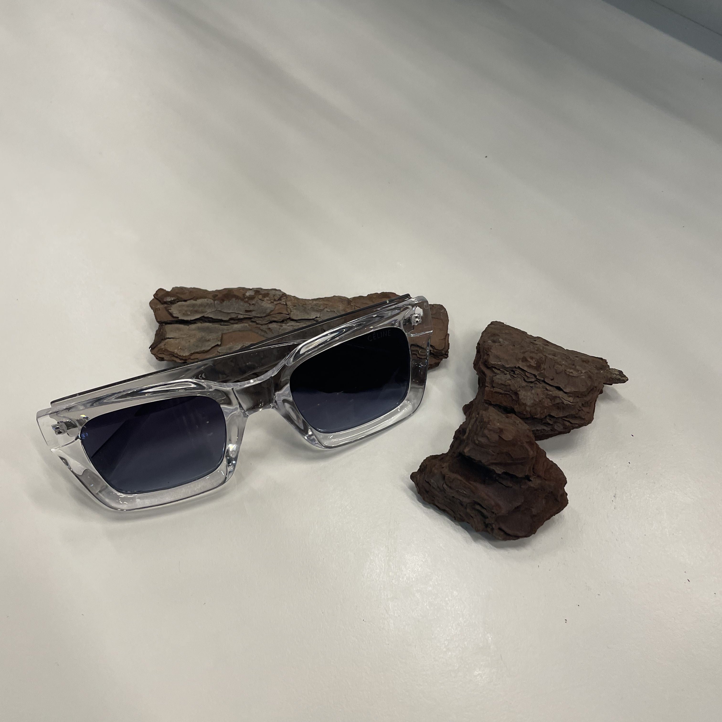 Lunettes Céline Grises - Verre noires