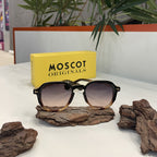 Lunettes Moscot Dégradé – Monture noire et marron