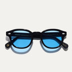 Lunettes Moscot Noires – Verres bleus