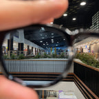 Lunettes Moscot Noires – Verres bleus