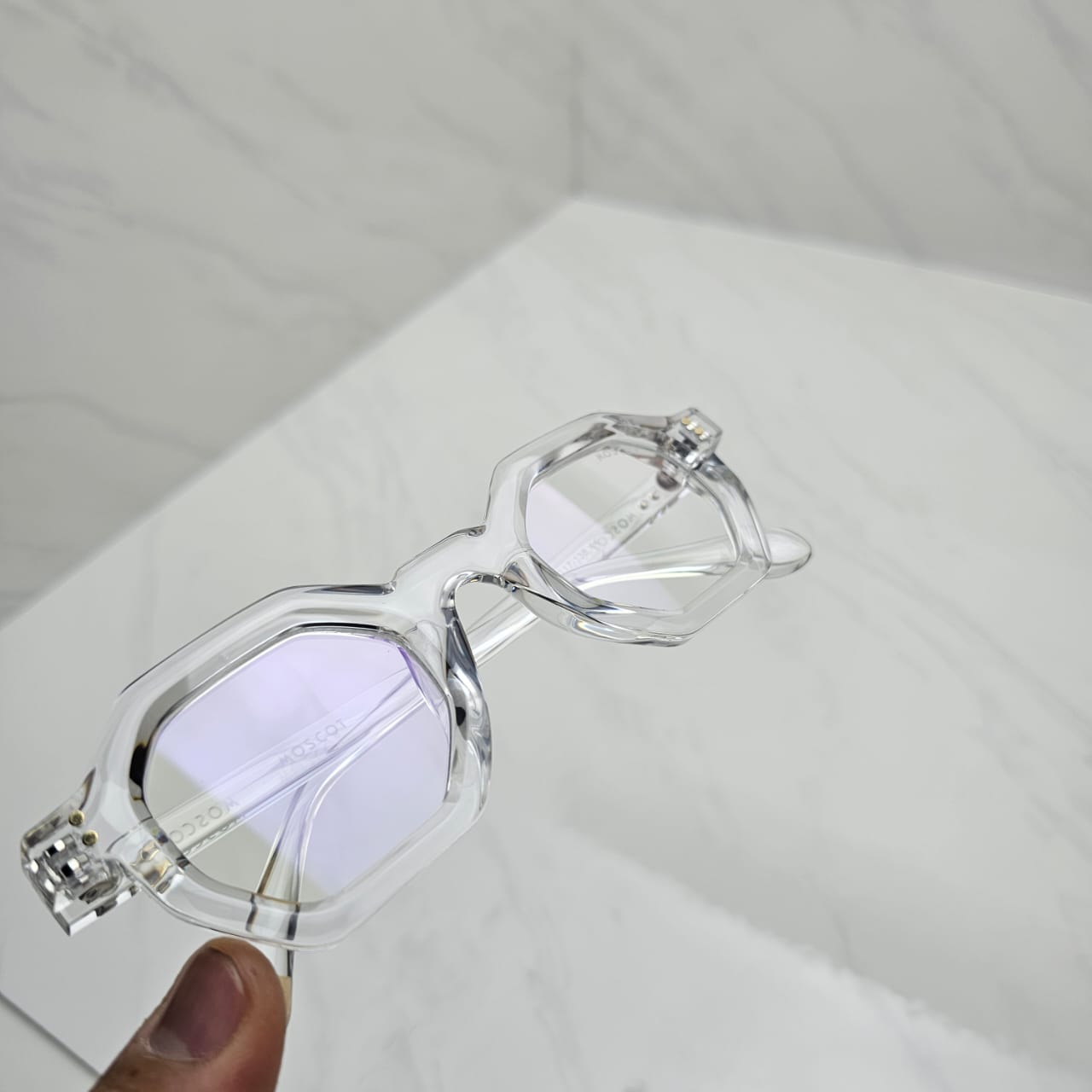 Lunettes Moscot - Transparentes Forme Géométrique