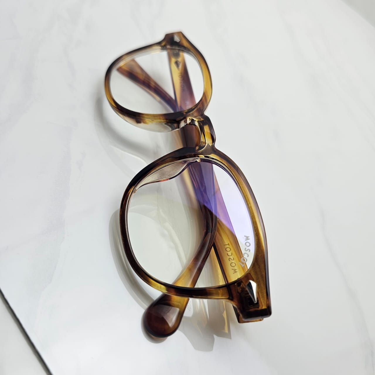 Lunettes Moscot - Marron Clair
