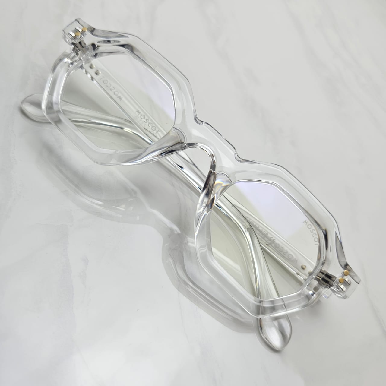 Lunettes Moscot - Transparentes Forme Géométrique