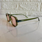 Lunettes Moscot Vert Vision – Verres Roses