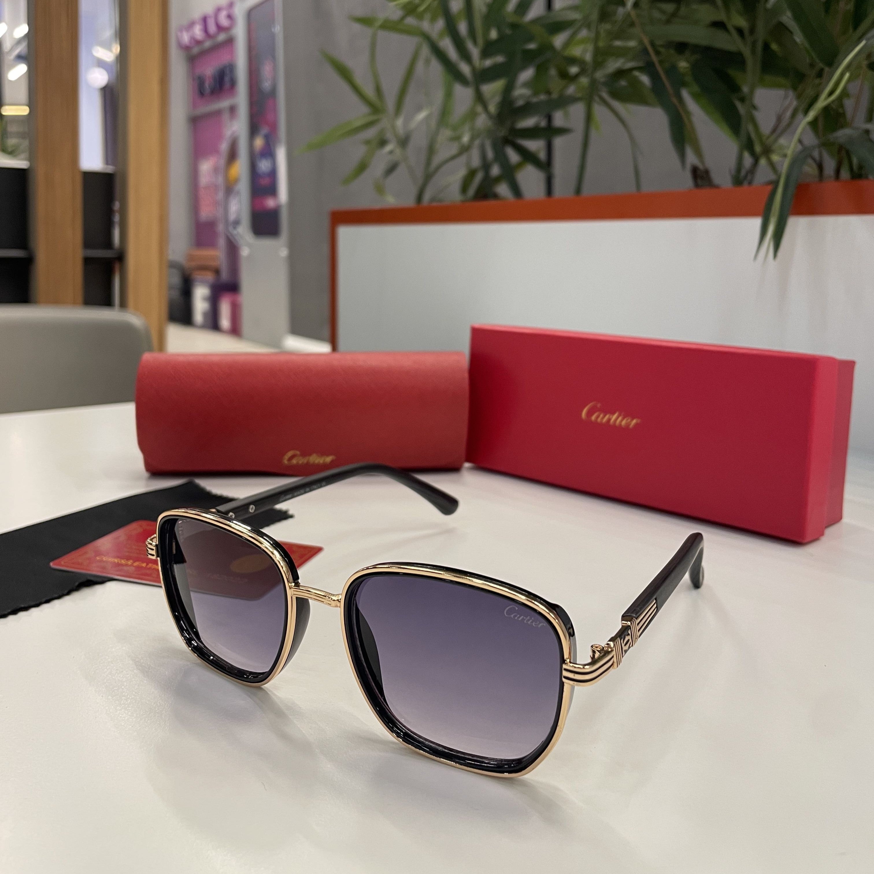 Lunettes Cartier Luxe Doré