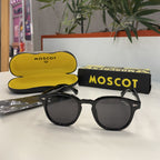 Lunettes Moscot noir – Verres noires