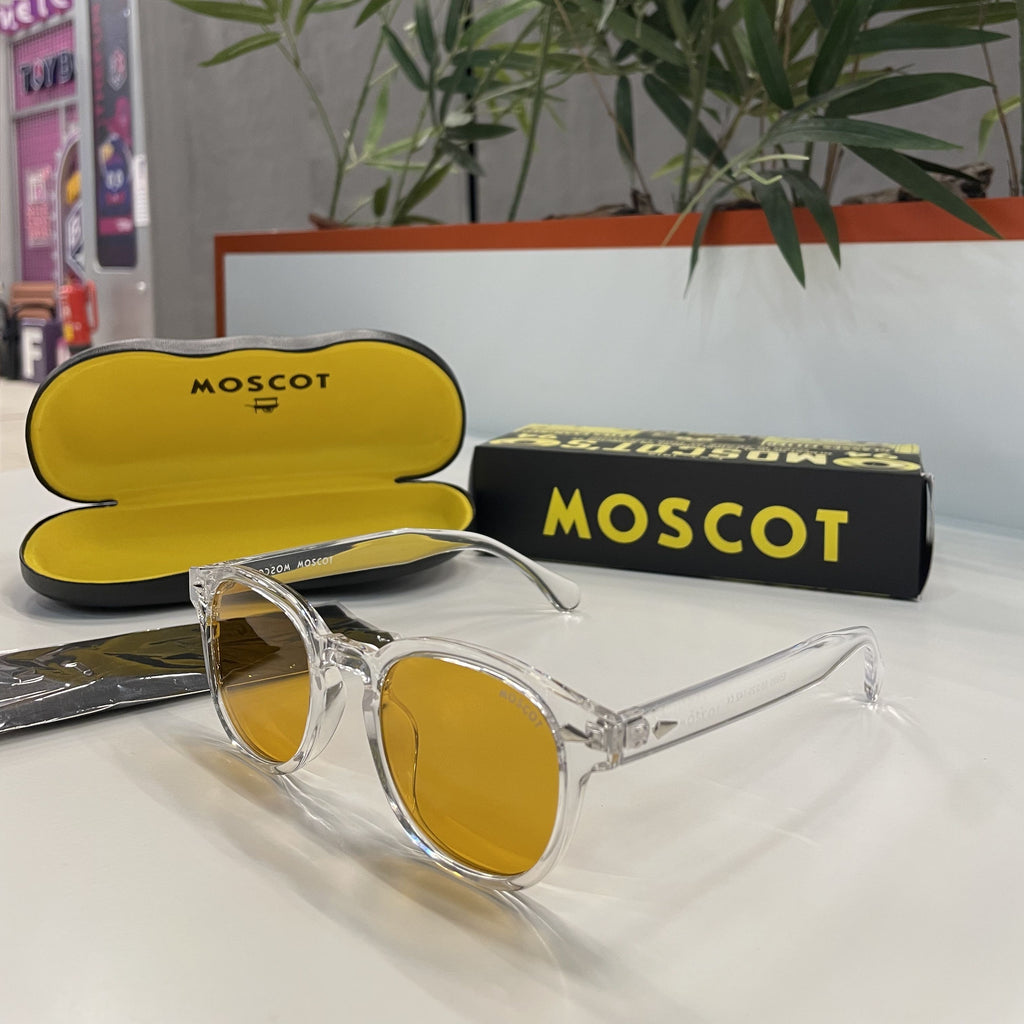 Lunettes Moscot Transparent – Verres jaunes