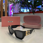 Lunettes Miu Miu Femme – Monture Noire Branches