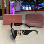 Lunettes Miu Miu Femme – Monture Noire Branches