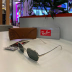 Lunettes Rayban Noire - Monture argentée