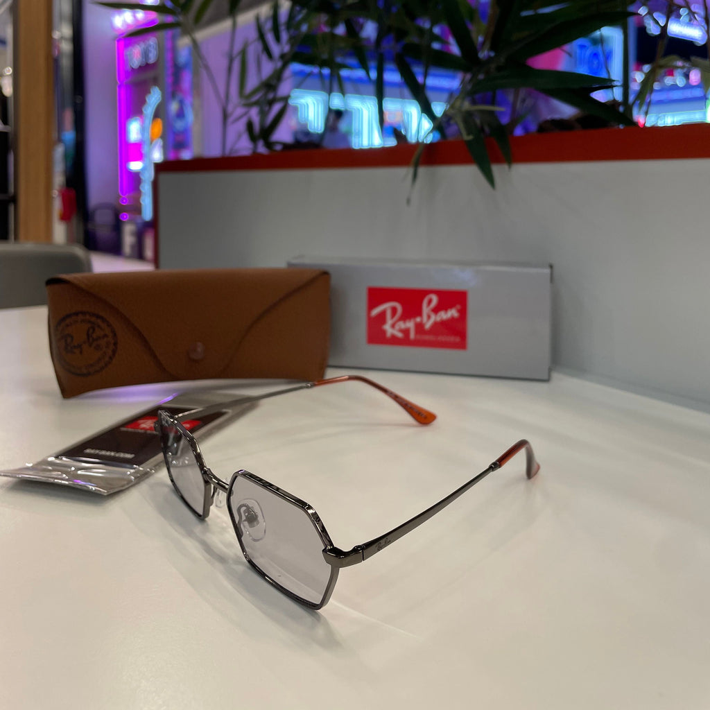 Lunettes Rayban Transparent - Monture argentée