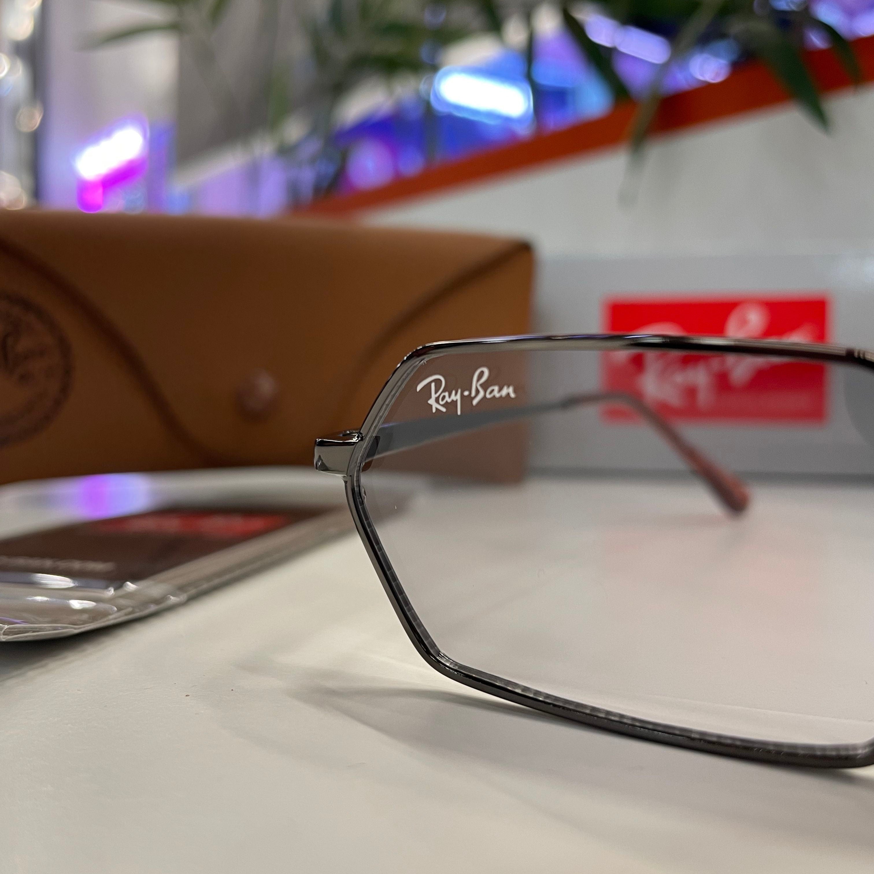 Lunettes Rayban Transparent - Monture argentée