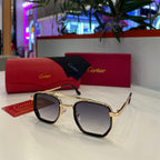 Lunettes Cartier Noire dégradées - Monture Dorée