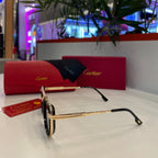 Lunettes Cartier Noire dégradées - Monture Dorée