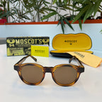 Lunettes MOSCOT Marron tigre – Verres polarisés marron