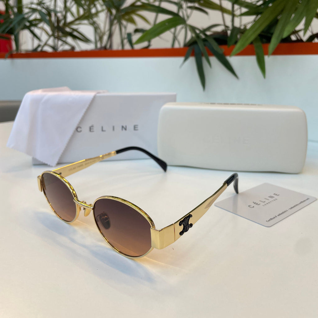 Lunettes Céline Triomphe Marron