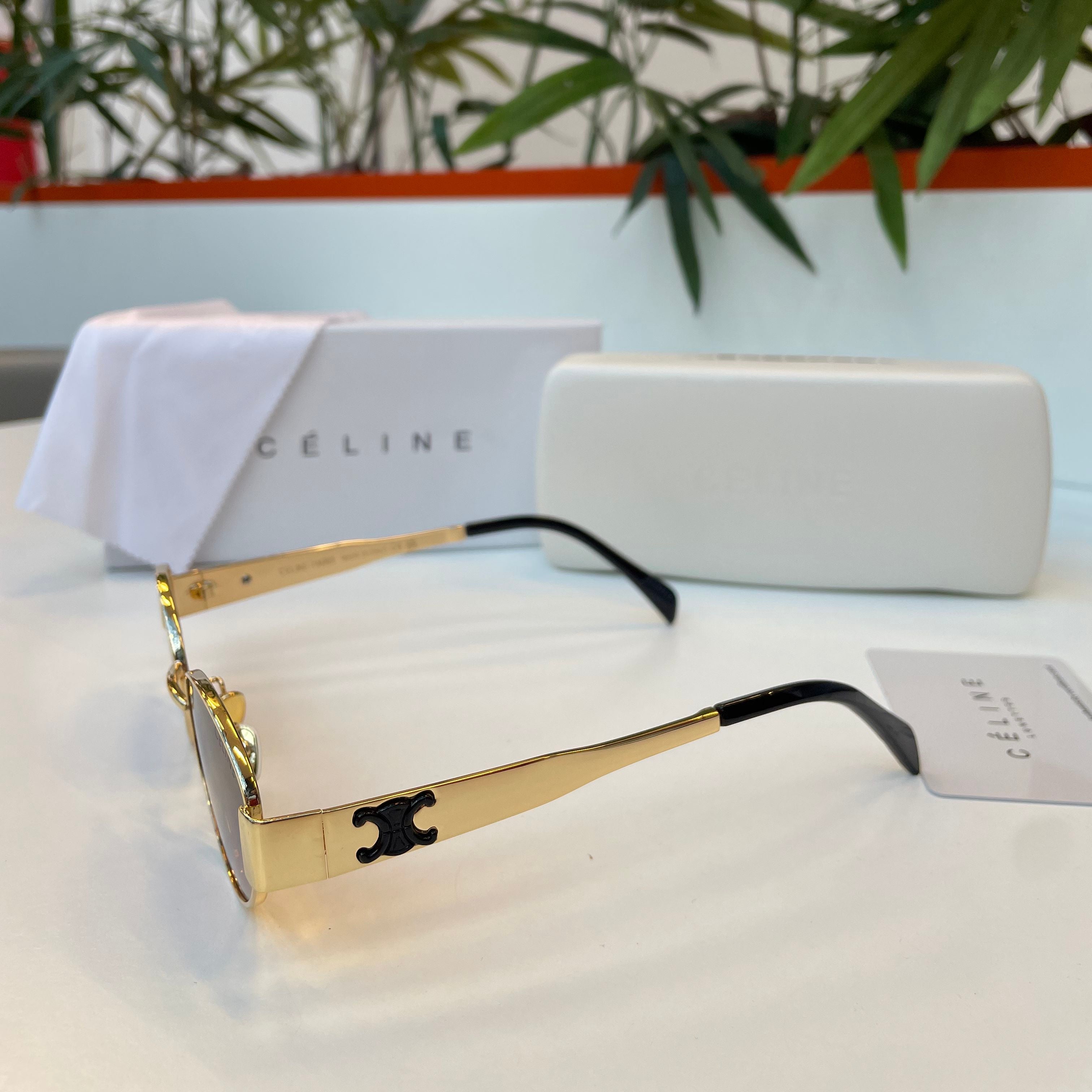 Lunettes Céline Triomphe Marron