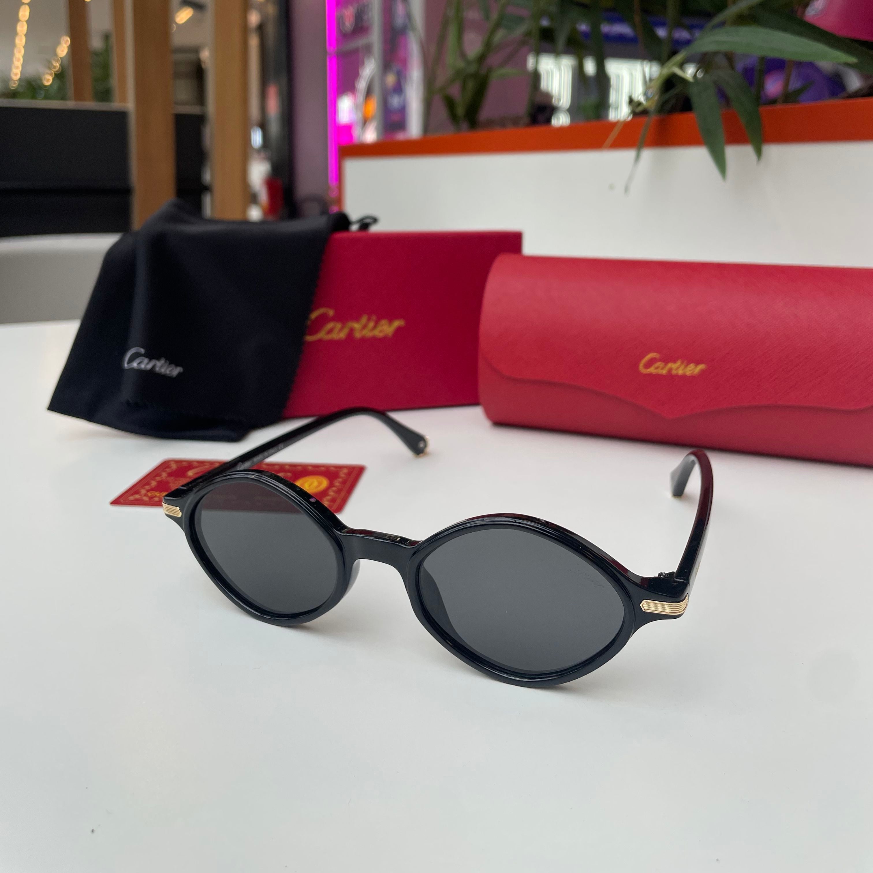 Lunettes Cartier Noire femmes