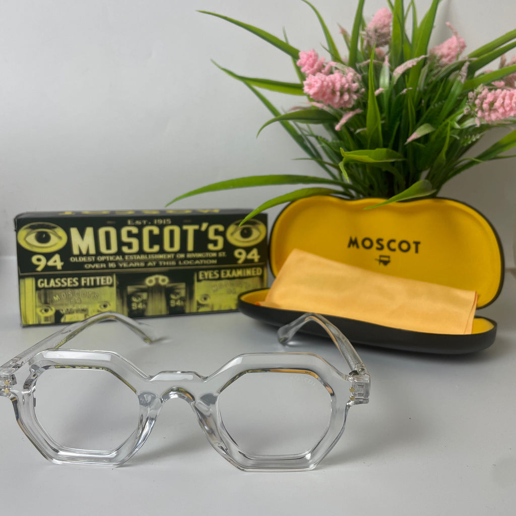 Lunettes Moscot - Transparentes Forme Géométrique