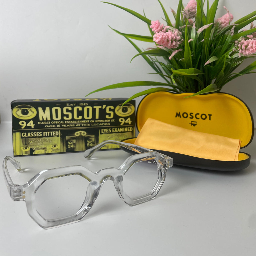 Lunettes Moscot - Transparentes Forme Géométrique