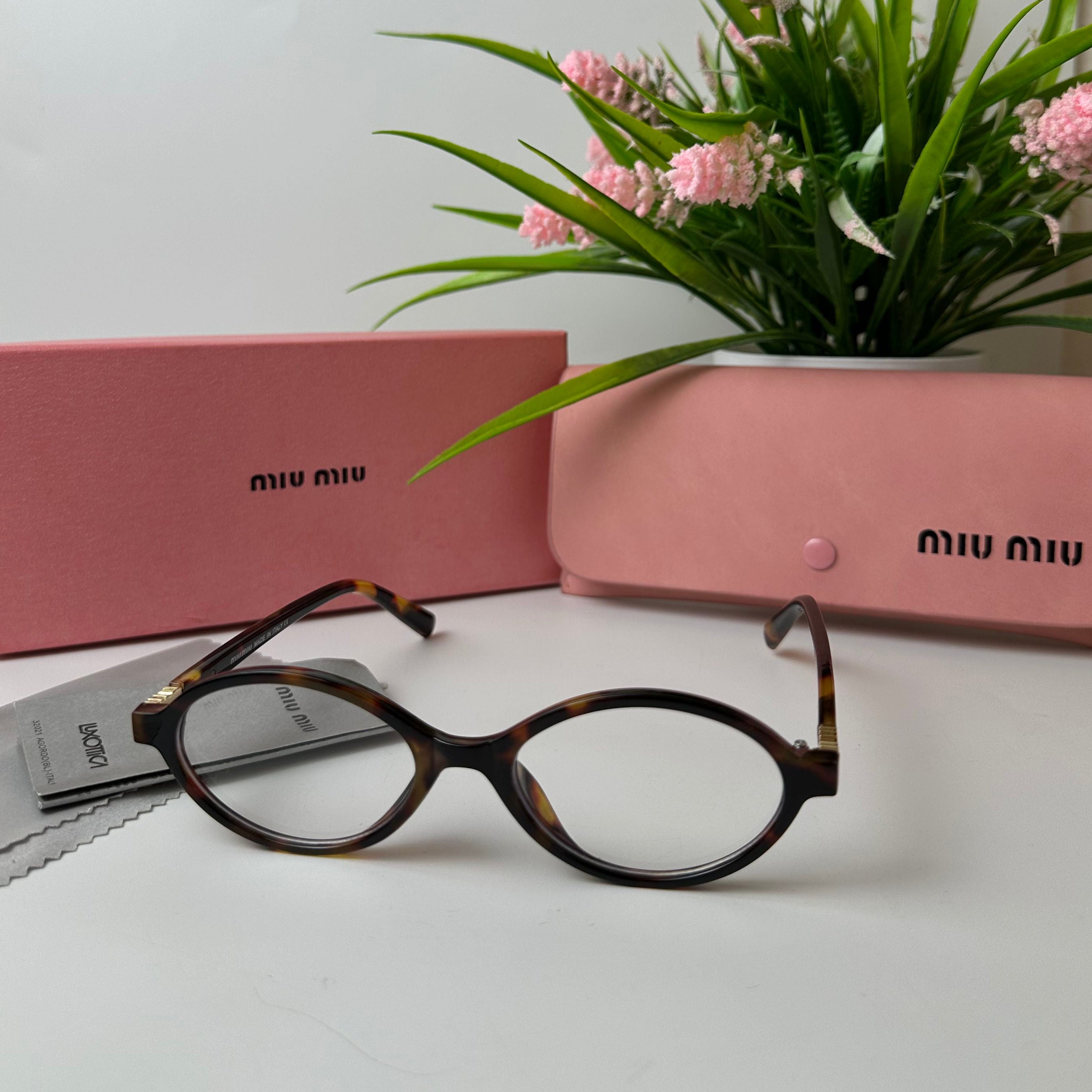 Lunettes Miu Miu transparente