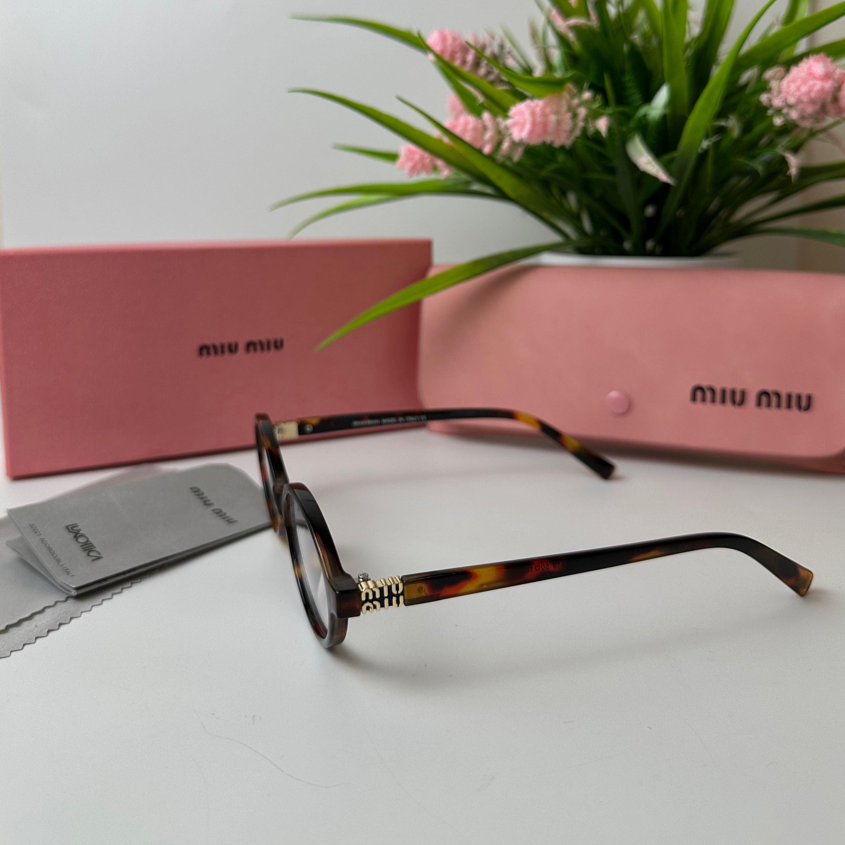 Lunettes Miu Miu transparente