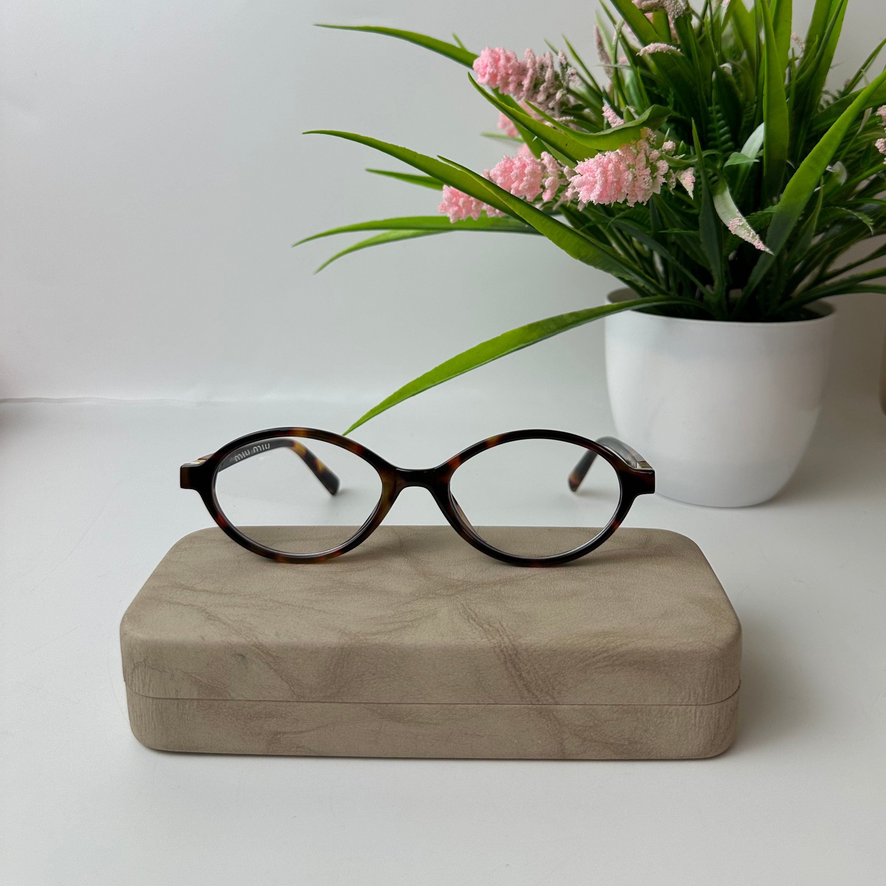 Lunettes Miu Miu transparente