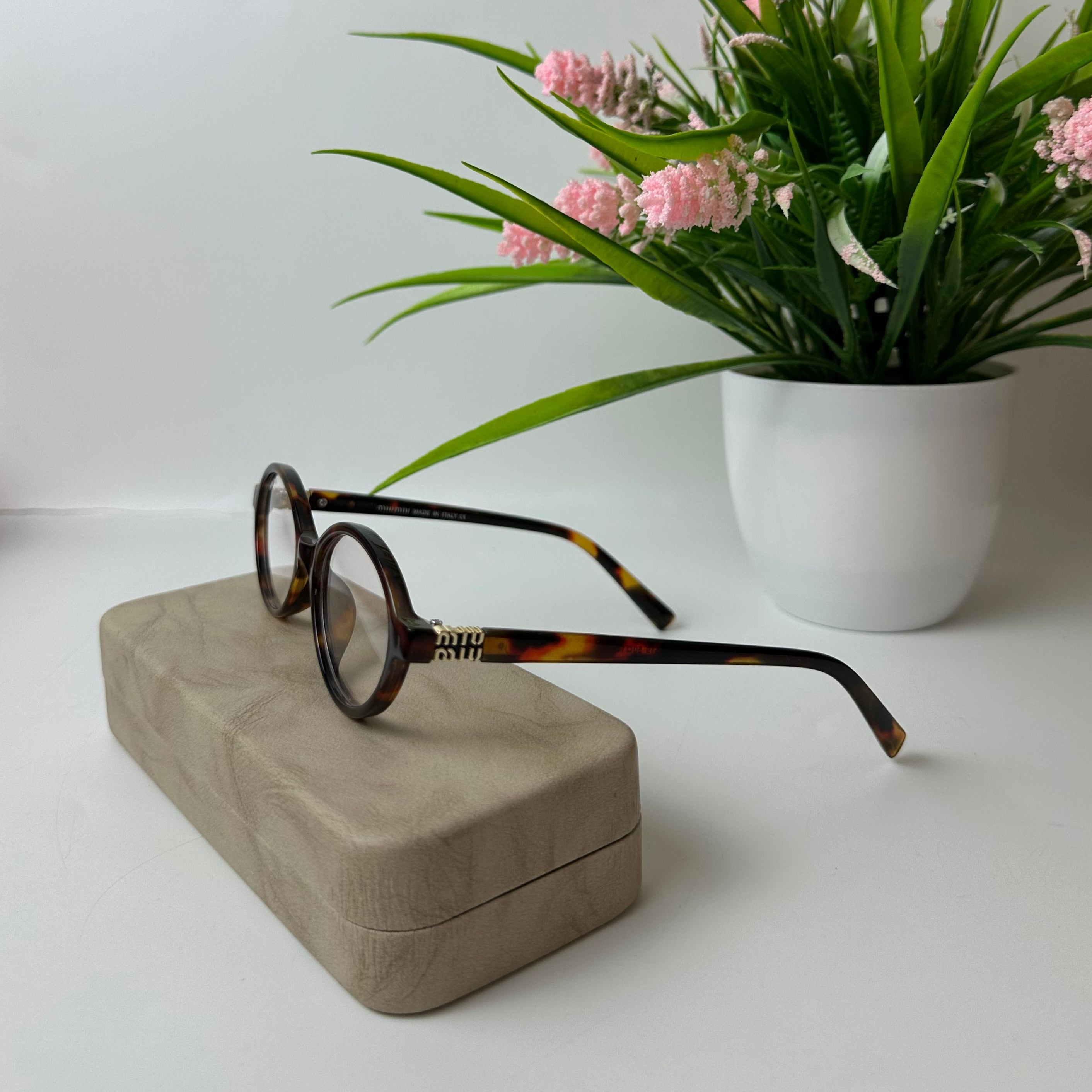 Lunettes Miu Miu transparente