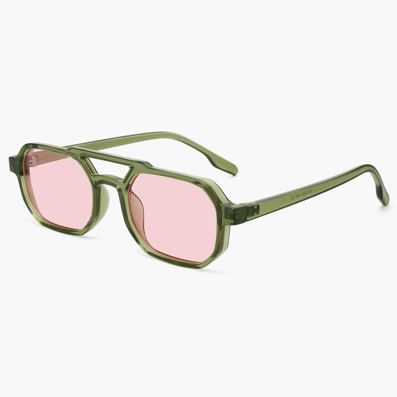 Lunettes Moscot Vert Vision – Verres Roses