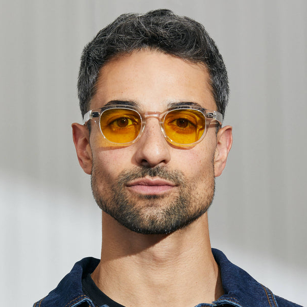 Lunettes Moscot Transparent – Verres jaunes
