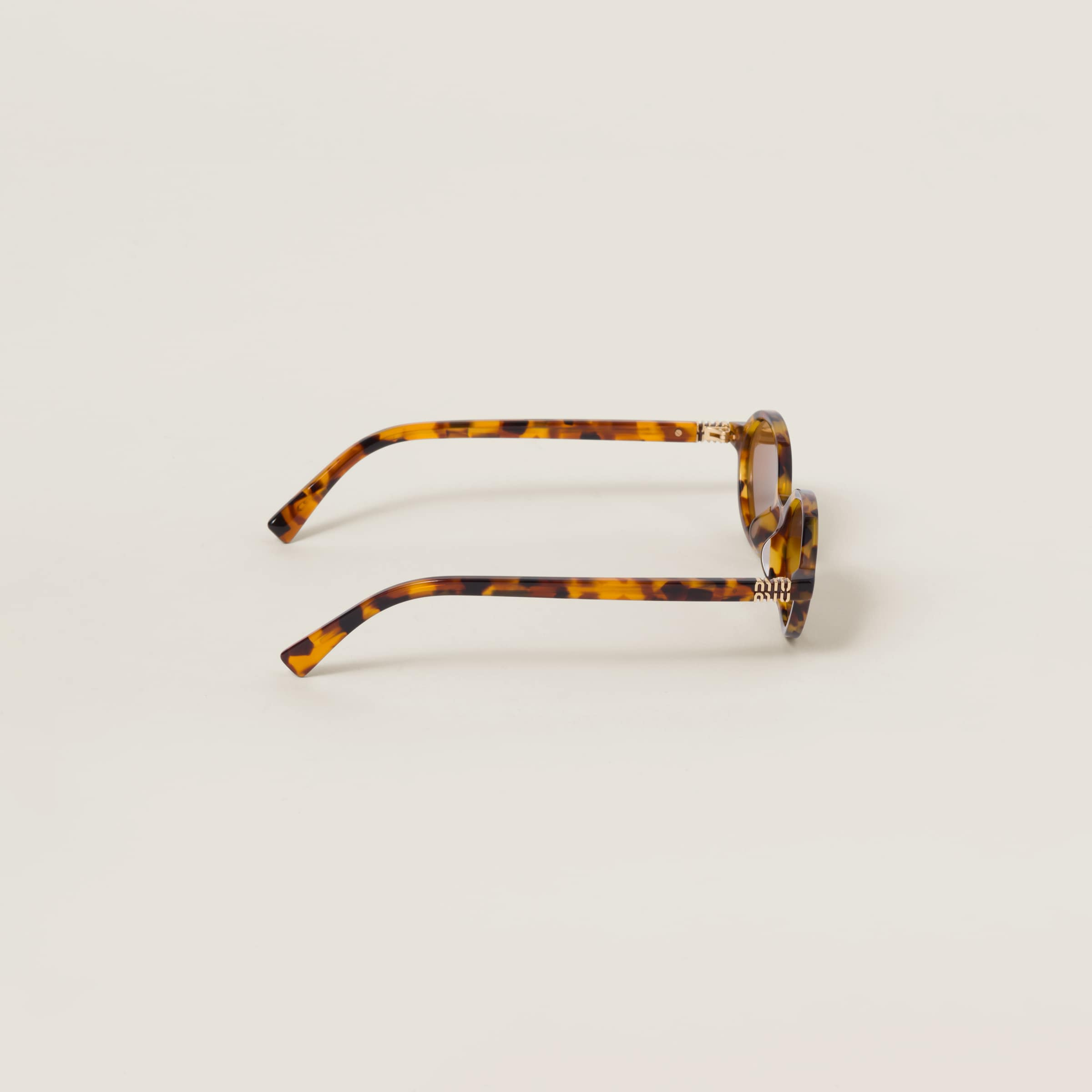 Lunettes Miu Miu Rondes Marron