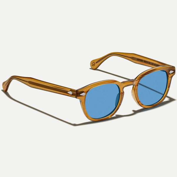Lunettes Moscot marron – Verres Bleu dégradé